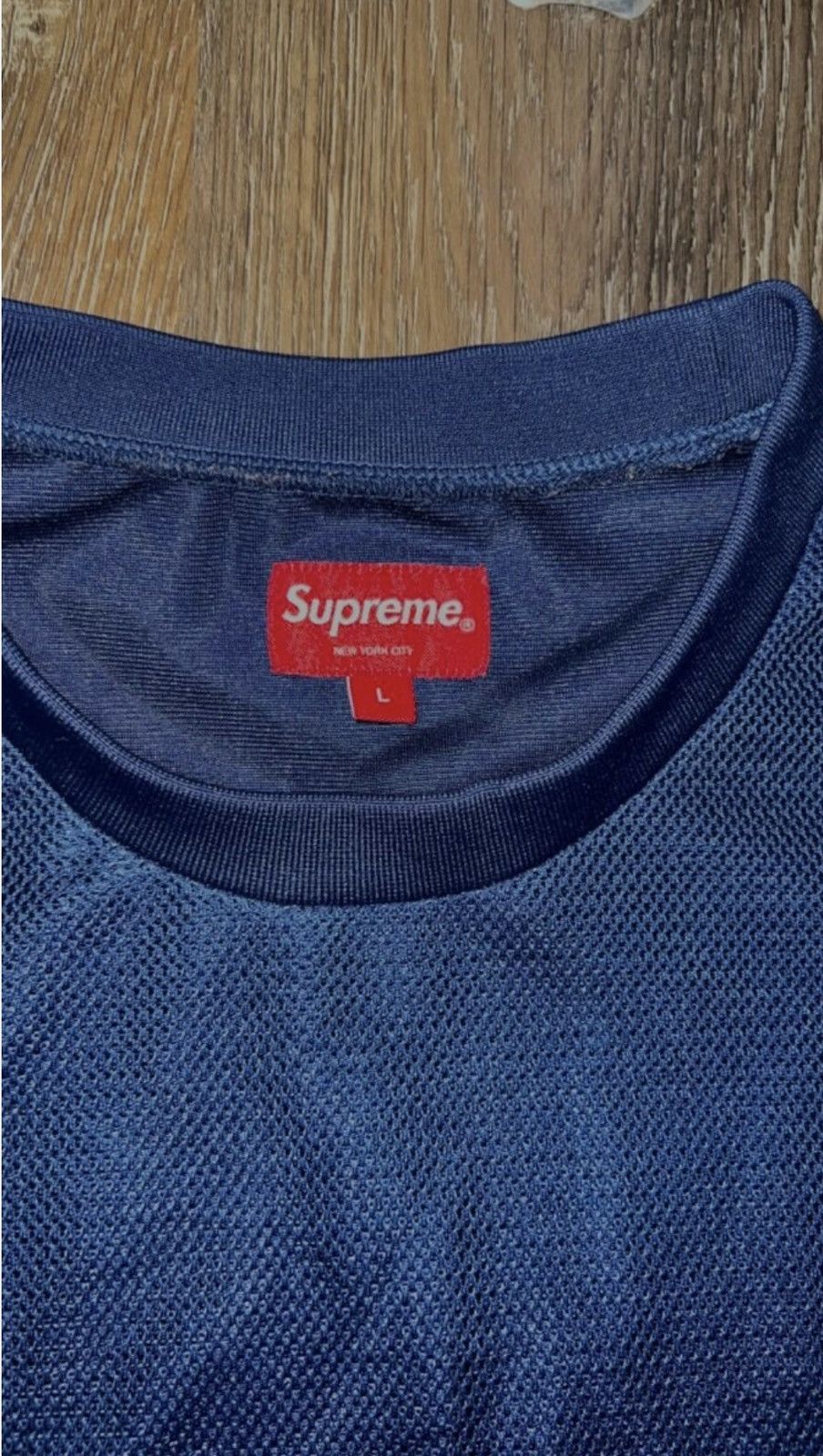 Supreme Supreme Dazzle Mesh Mens Top Size US L / EU 52-54 / 3 - 4 Thumbnail