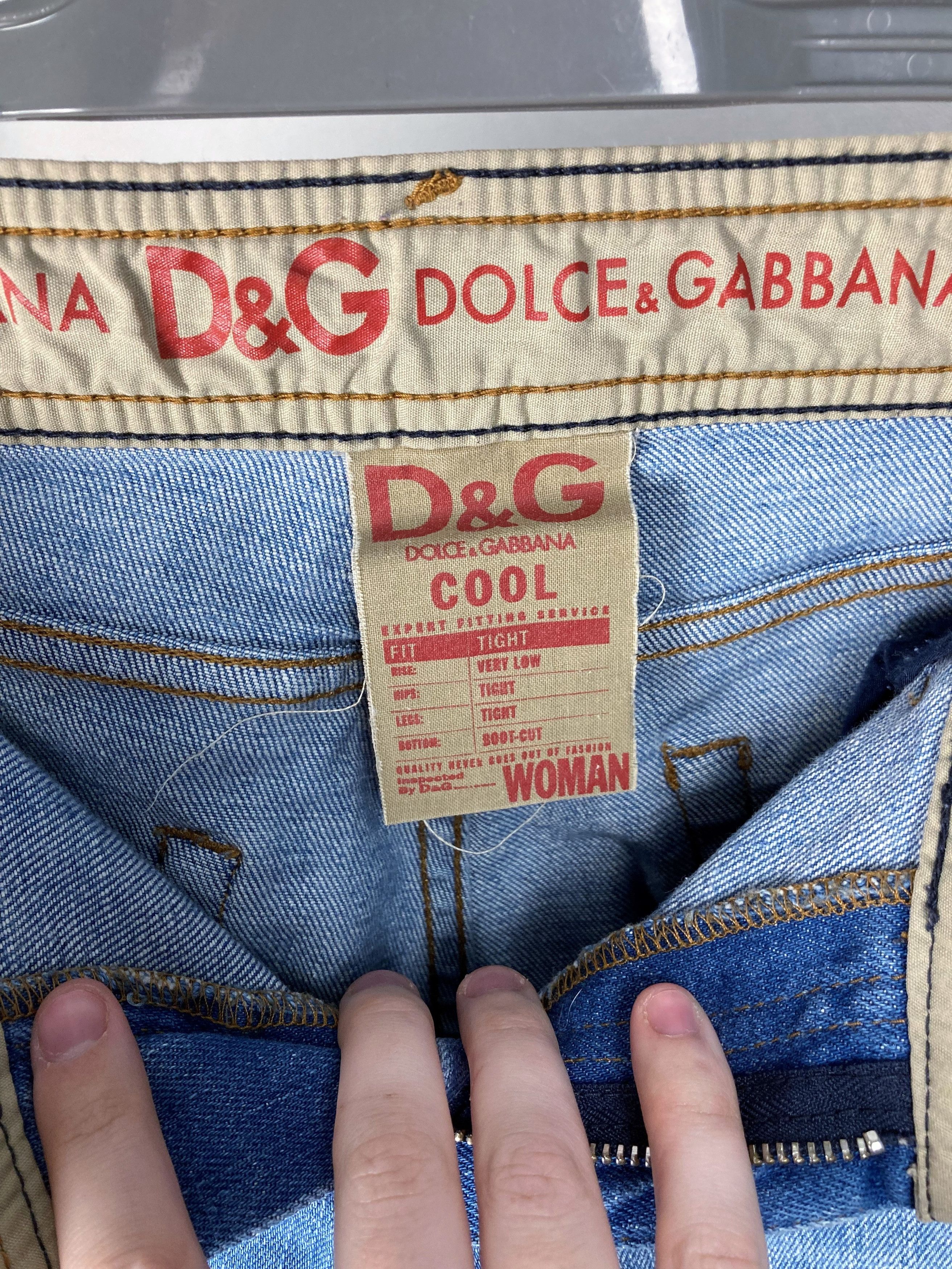 Dolce & Gabbana Dolce & Gabbana Y2K Hypebeast Low Waist Jeans Distressed Size 30" / US 8 / IT 44 - 5 Thumbnail