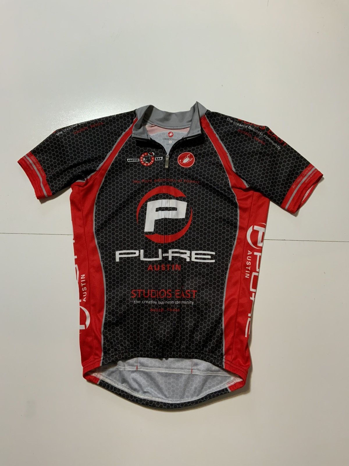 Other Castelli Pure Austin Fitness Cycling Team Bike Zip Jersey Size US M / EU 48-50 / 2 - 1 Thumbnail