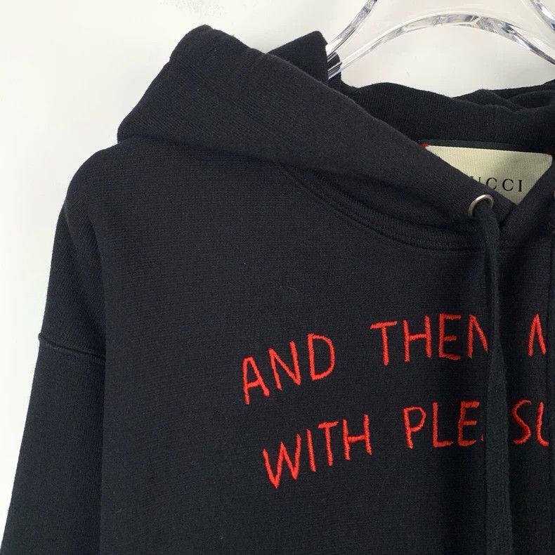 Gucci Gucci Skull and Snake Embroidery Hooded Black Cotton Long-s Size US M / EU 48-50 / 2 - 3 Thumbnail