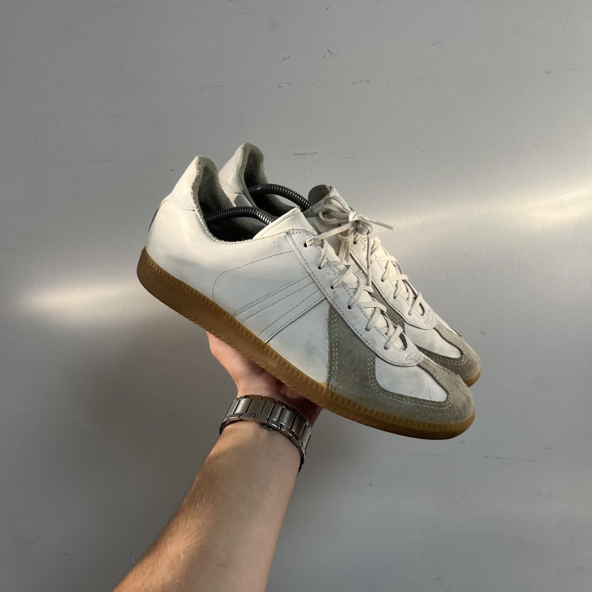 Vintage GAT Bw Sport 280 Maison Margiela Replica Style Leather Size US 11 / EU 44 - 2 Thumbnail