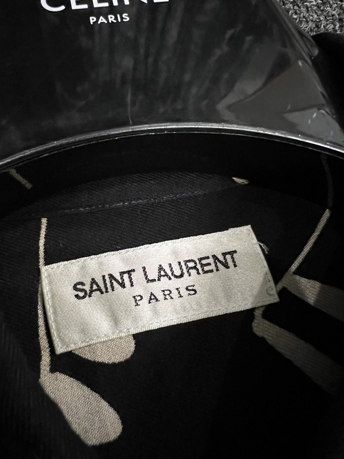 Hedi Slimane Saint Laurent Music Note Shirt Fw15 Size US M / EU 48-50 / 2 - 3 Thumbnail