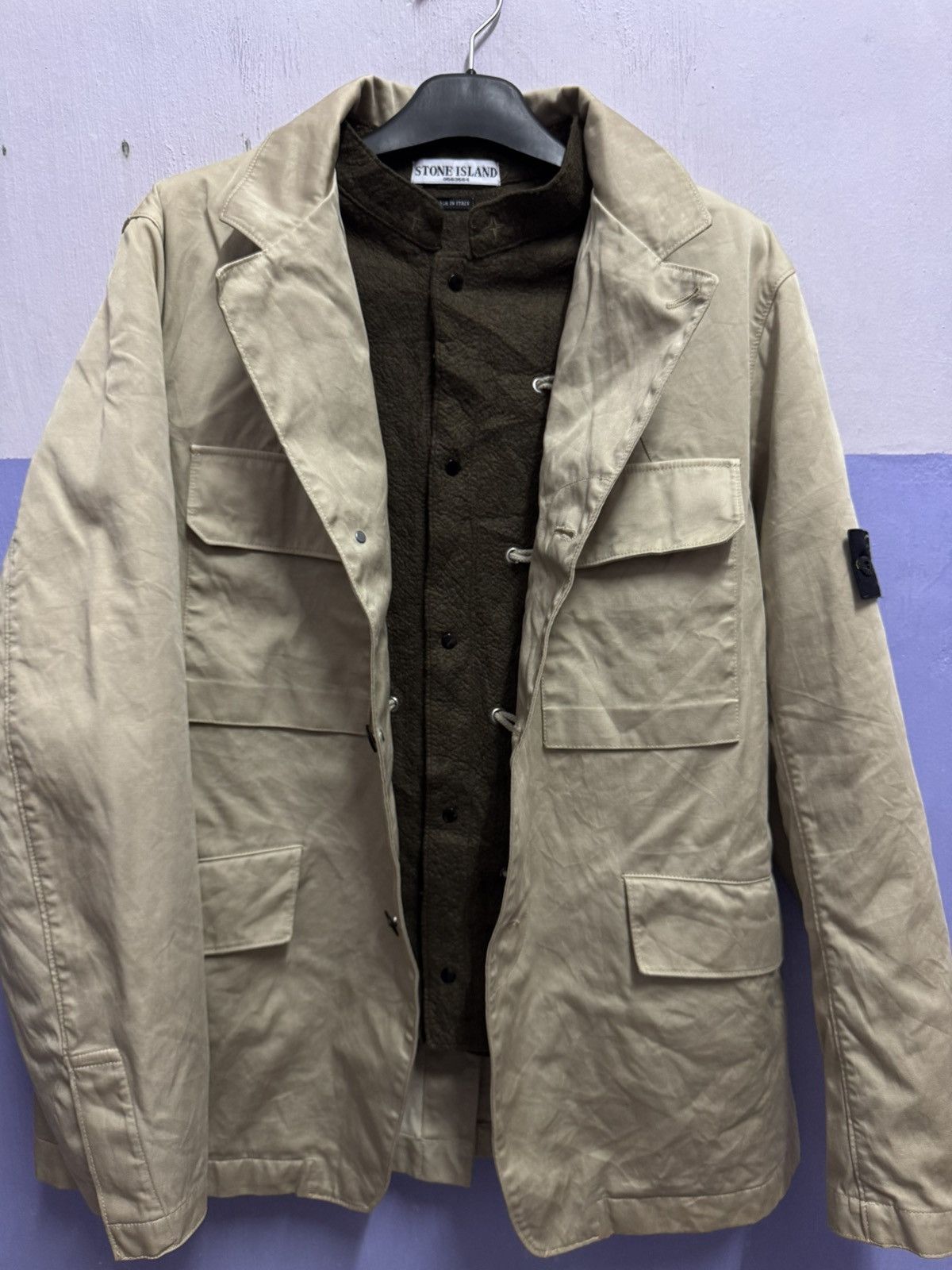 Stone Island Vintage Stone Island Autumn/Winter Jacket Size US L / EU 52-54 / 3 - 16 Thumbnail