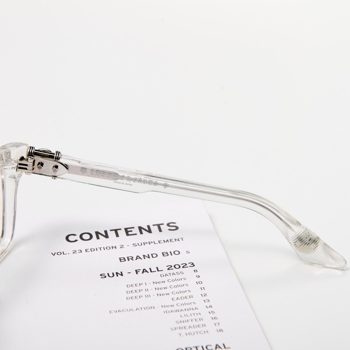 Chrome Hearts CHROME HEARTS HALLLAMANASS CRYSTAL GLASSES Size ONE SIZE - 4 Thumbnail