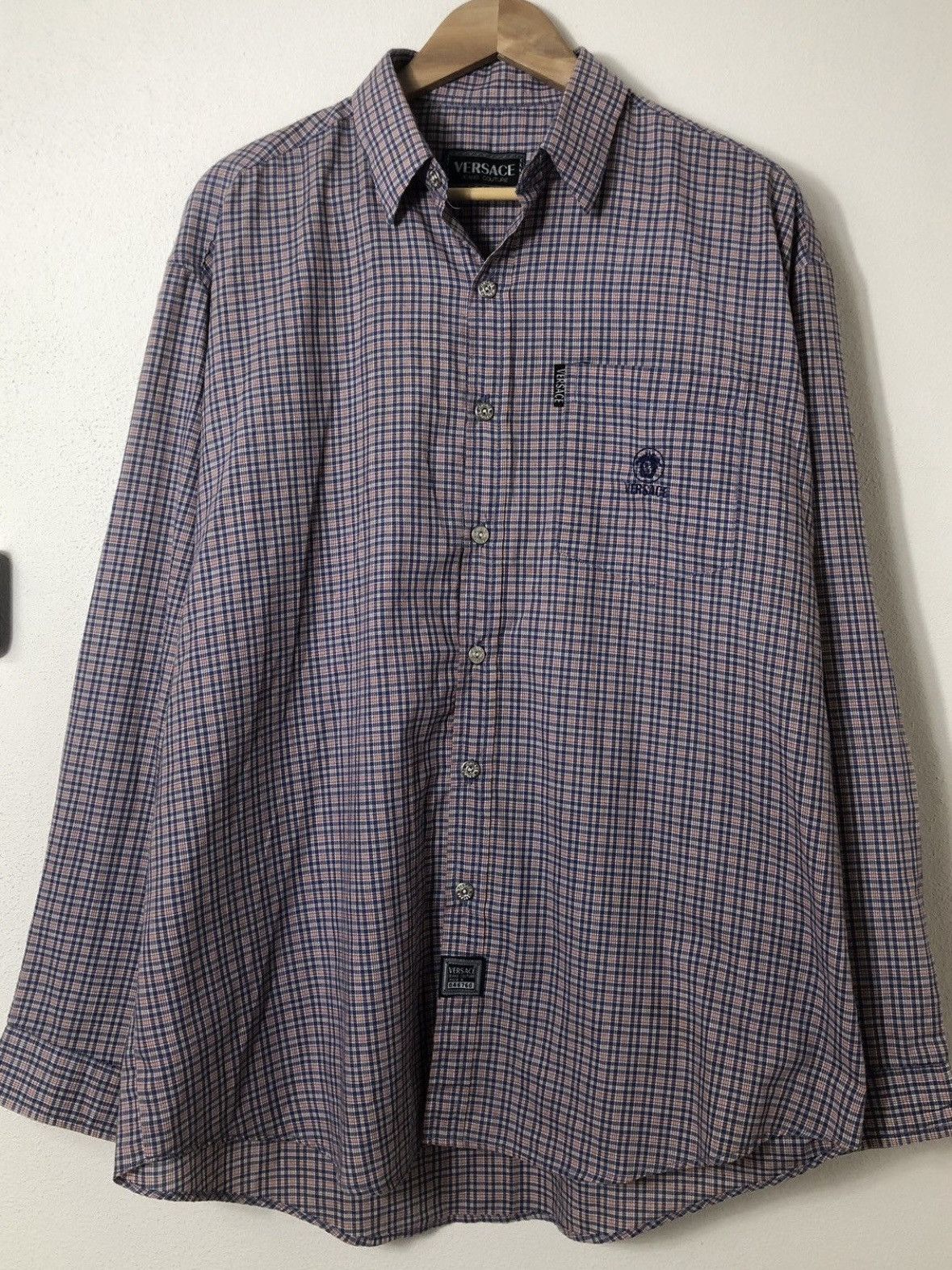 Versace Vintage Versace Jeans Couture Shirt Size US L / EU 52-54 / 3 - 1 Thumbnail