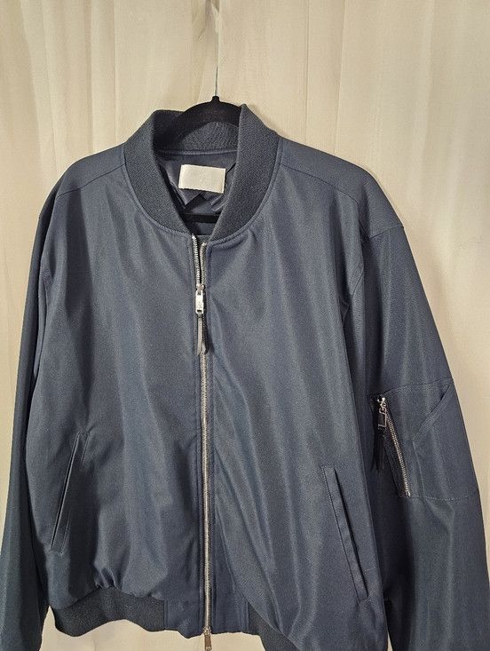 7 For All Mankind 7 For All Mankind Tech Series Bomber Jacket Navy Blue XXL Size US XXL / EU 58 / 5 - 4 Thumbnail