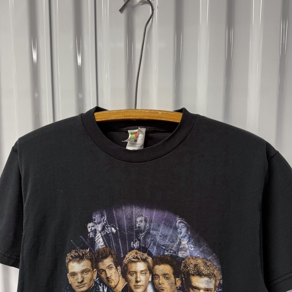 Band Tees × Vintage RARE Vintage Y2K NSYNC Faded Black Concert Tour Tee Size US M / EU 48-50 / 2 - 3 Thumbnail