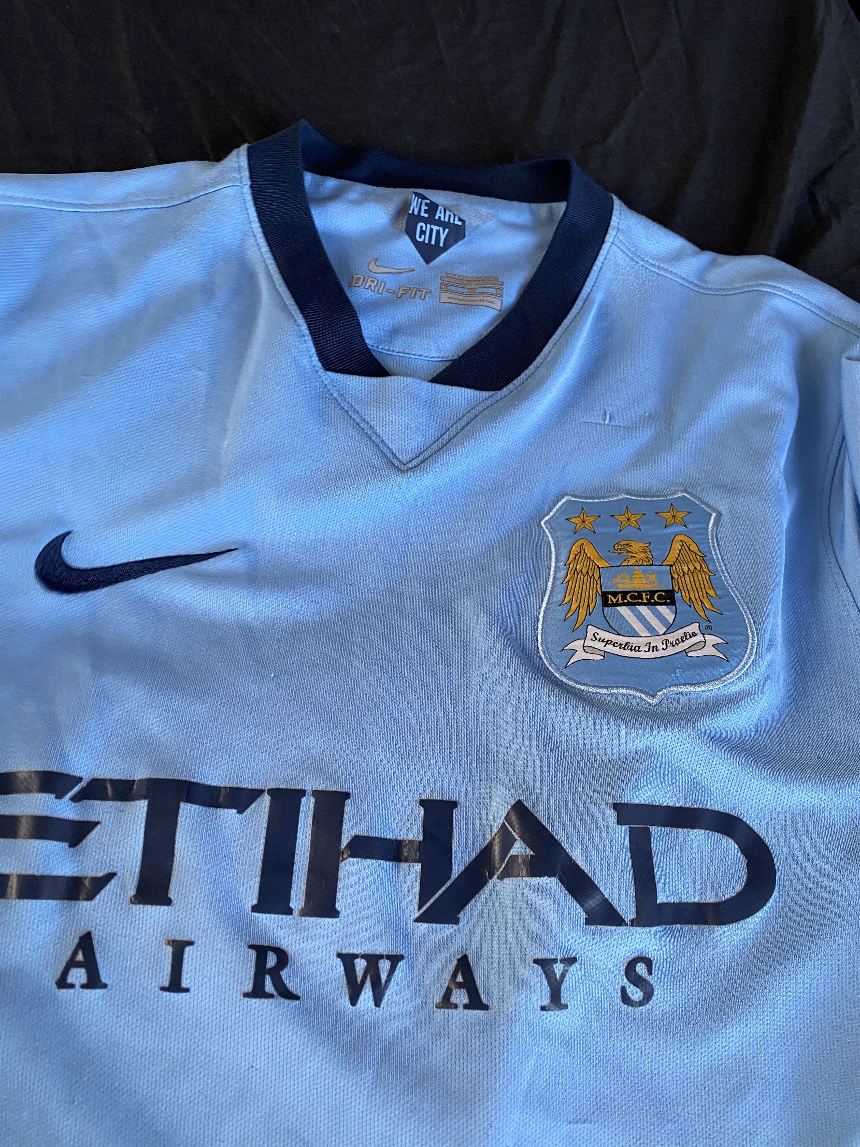 Nike Nike Manchester City soccer jersey rare blokecore sport Size US M / EU 48-50 / 2 - 10 Thumbnail