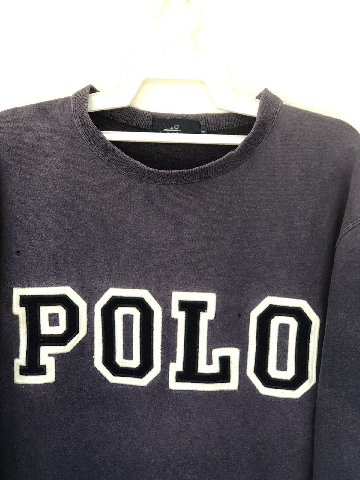Polo Ralph Lauren Vintage POLO Ralph Lauren Distressed Faded Size US L / EU 52-54 / 3 - 2 Thumbnail