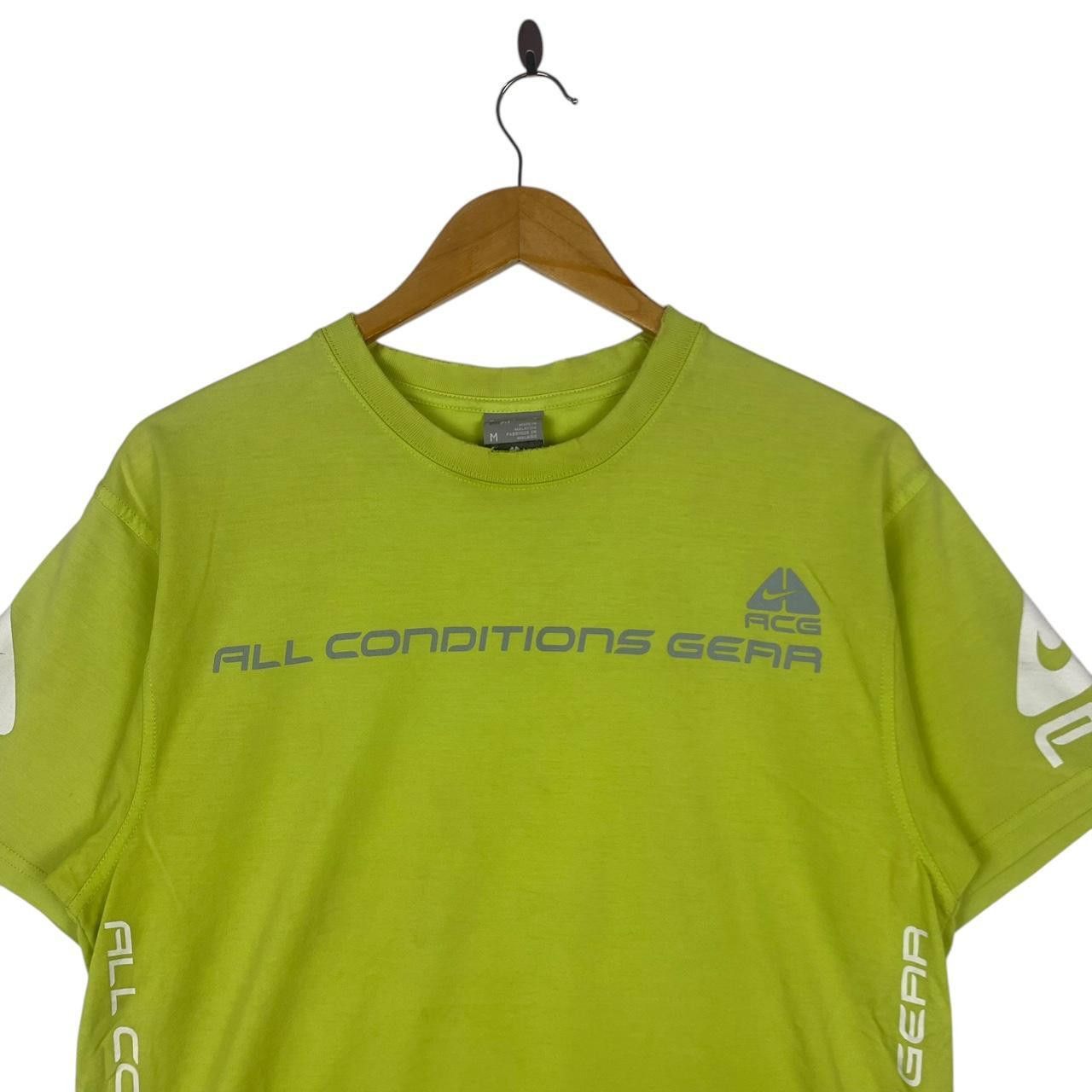 Nike ACG NIKE ACG DRI-FIT All Conditions Gear Thrashed Tee Shirt Top Size US M / EU 48-50 / 2 - 2 Thumbnail