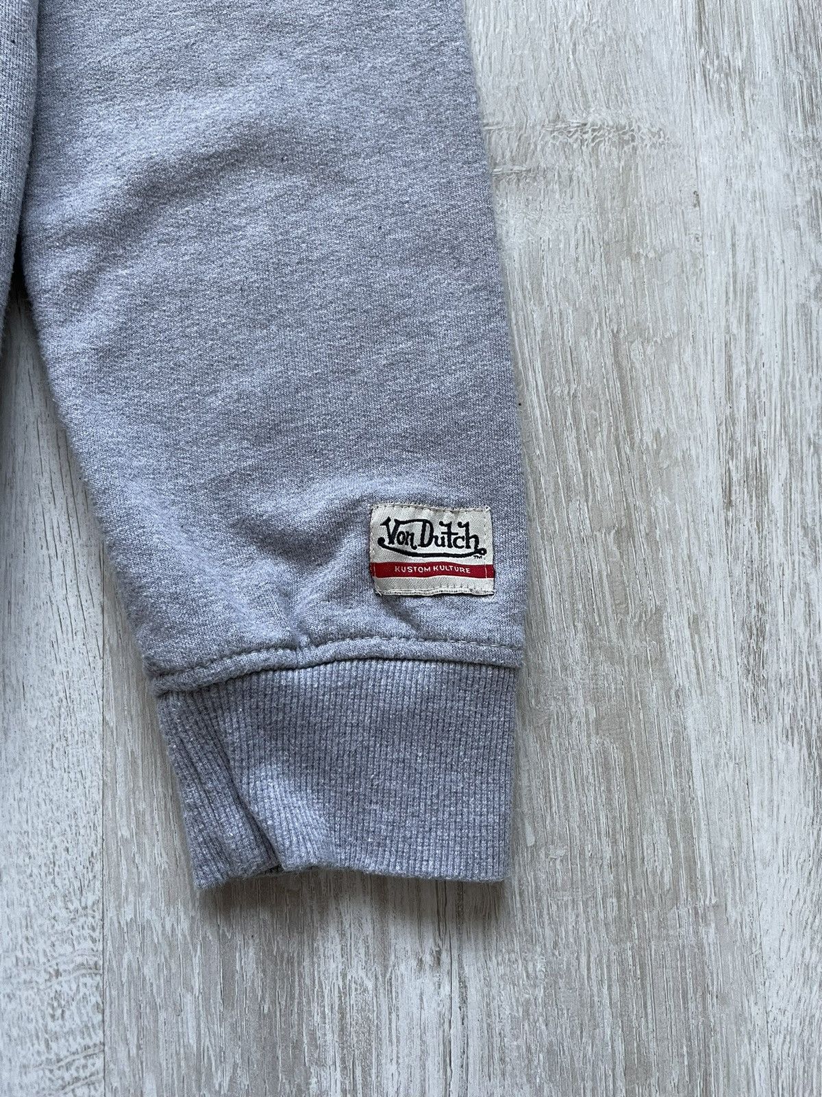 Japanese Brand × Vintage × Von Dutch Vintage Y2K Von Dutch Sweatshirt Big Logo Y2K Retro Size US L / EU 52-54 / 3 - 3 Thumbnail