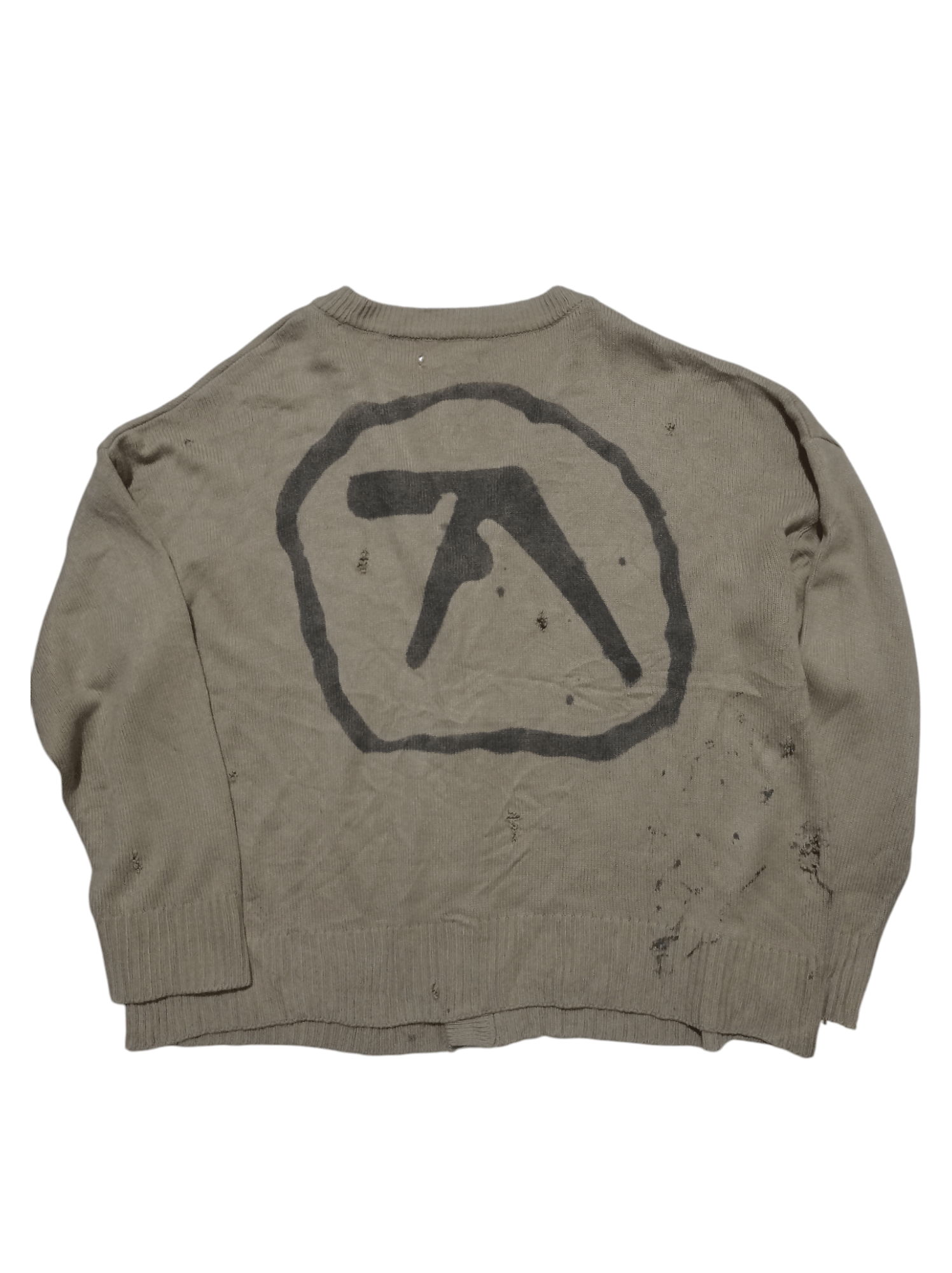 Apex Aphex Twin x Distressed x Street wear Size US XL / EU 56 / 4 - 1 Thumbnail