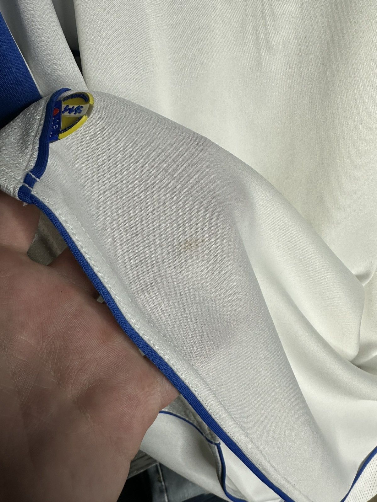 Macron LEEDS UNITED LUFC 2008/09 FOOTBALL SHIRT JERSEY MACRON L-XL Size US XL / EU 56 / 4 - 9 Thumbnail