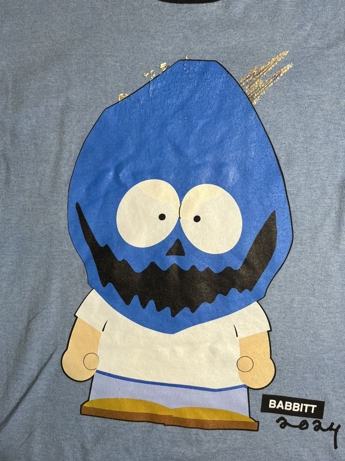 Asspizza Babbitt Southpark mask shirt Size US M / EU 48-50 / 2 - 4 Thumbnail