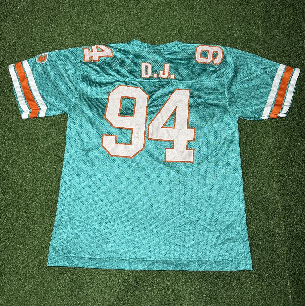 Vintage Vintage 90s Hot 94 Jamz RARE Texas Hip Hop Football Jersey Size US S / EU 44-46 / 1 - 5 Thumbnail