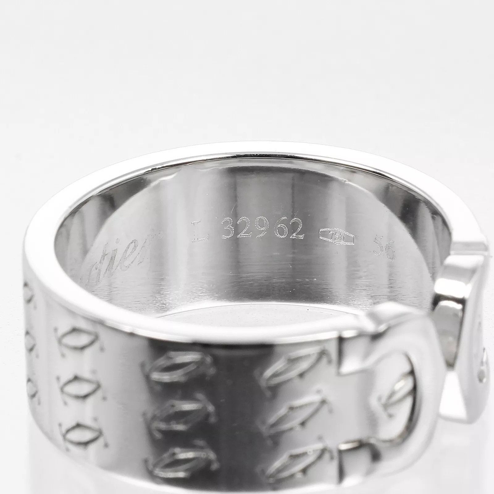 Cartier CARTIER 2C Happy Birthday Ring Christmas 2000 K18 Size ONE SIZE - 2 Thumbnail