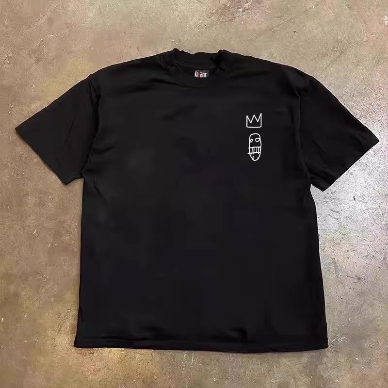 Japanese Brand × Vintage Street Hip Hop Graffiti King Print Short Sleeve T-Shirt Size US M / EU 48-50 / 2 - 4 Thumbnail