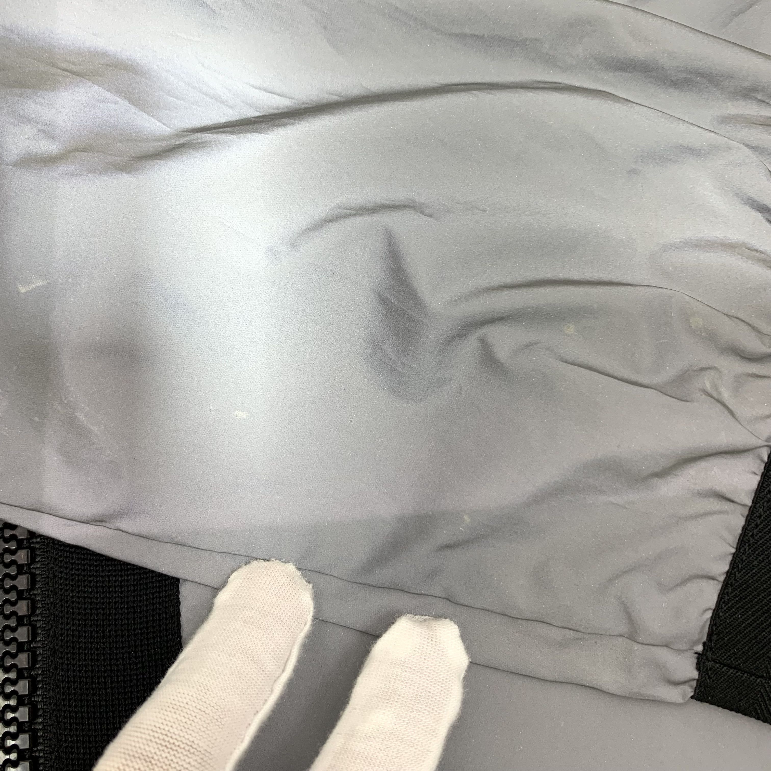 Moncler Moncler Gauss Reflective Hoodie Jacket Grey (2) Size US M / EU 48-50 / 2 - 10 Thumbnail