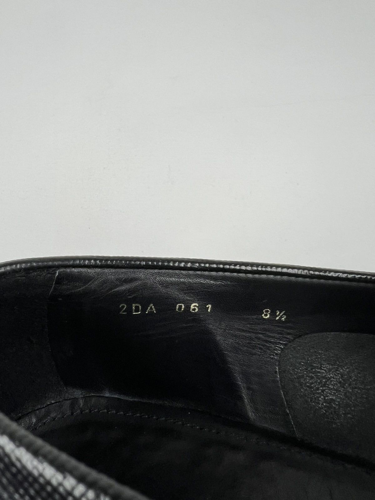 Prada PRADA Loafers Leather Saffiano Penny Shoes FOMS Black Men’s Size US 9.5 / EU 42-43 - 19 Thumbnail