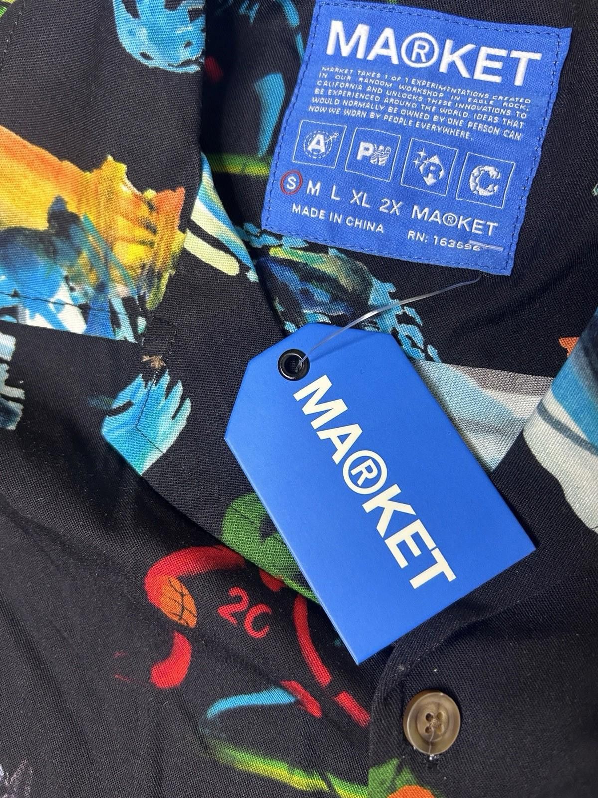Other Market Studio Island Life Camp Shirt Mens Small Button Down Size US S / EU 44-46 / 1 - 5 Thumbnail