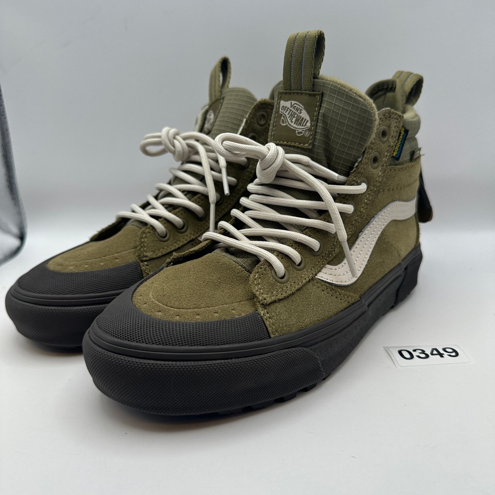 Vans VANS Mens 6.5 MTE Sk8 Hi Olive Green Winter Sneaker Size US 6.5 / EU 39-40 - 1 Thumbnail
