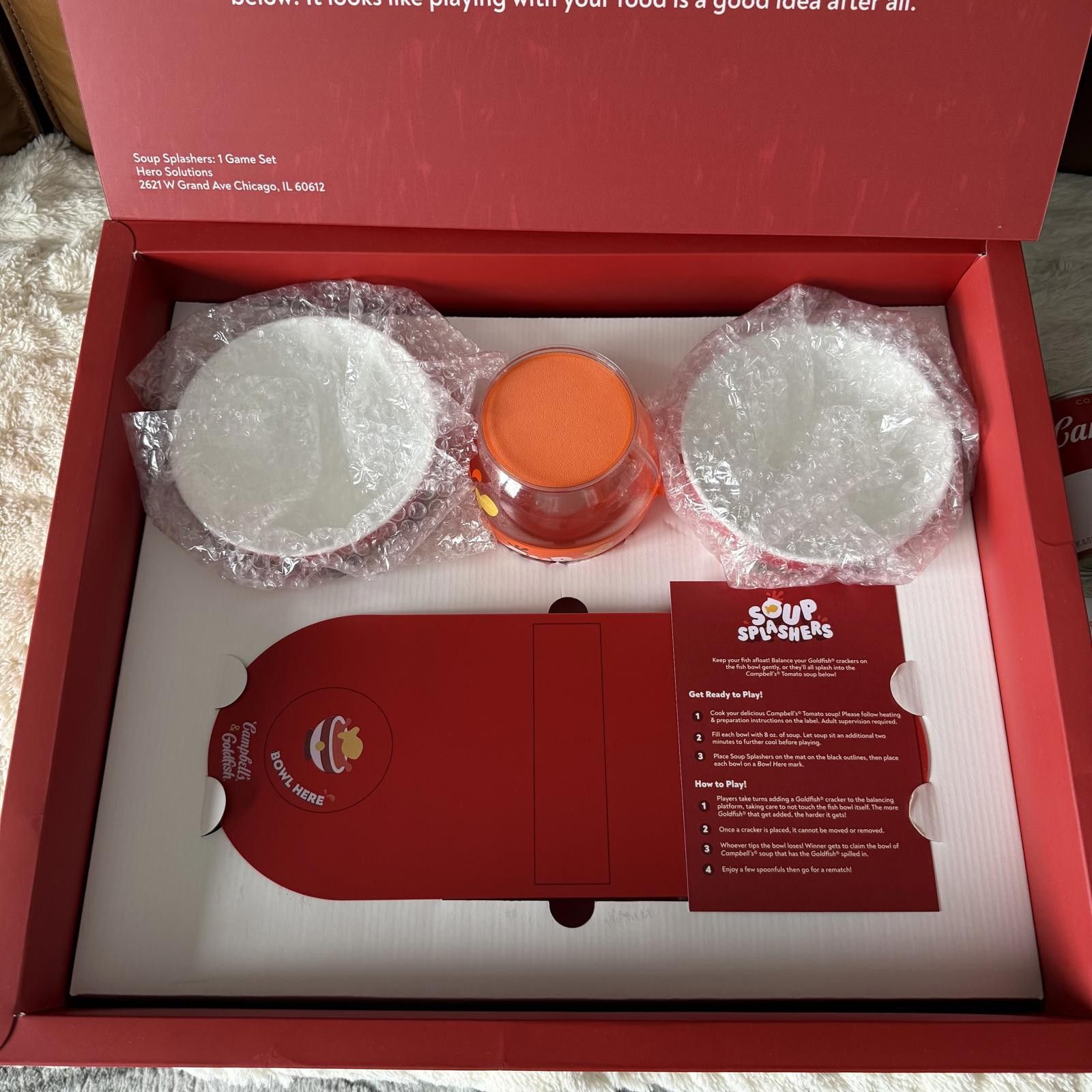 Other Soup Splashers Game - Goldfish & Campbells - In Hand! Size ONE SIZE - 2 Thumbnail