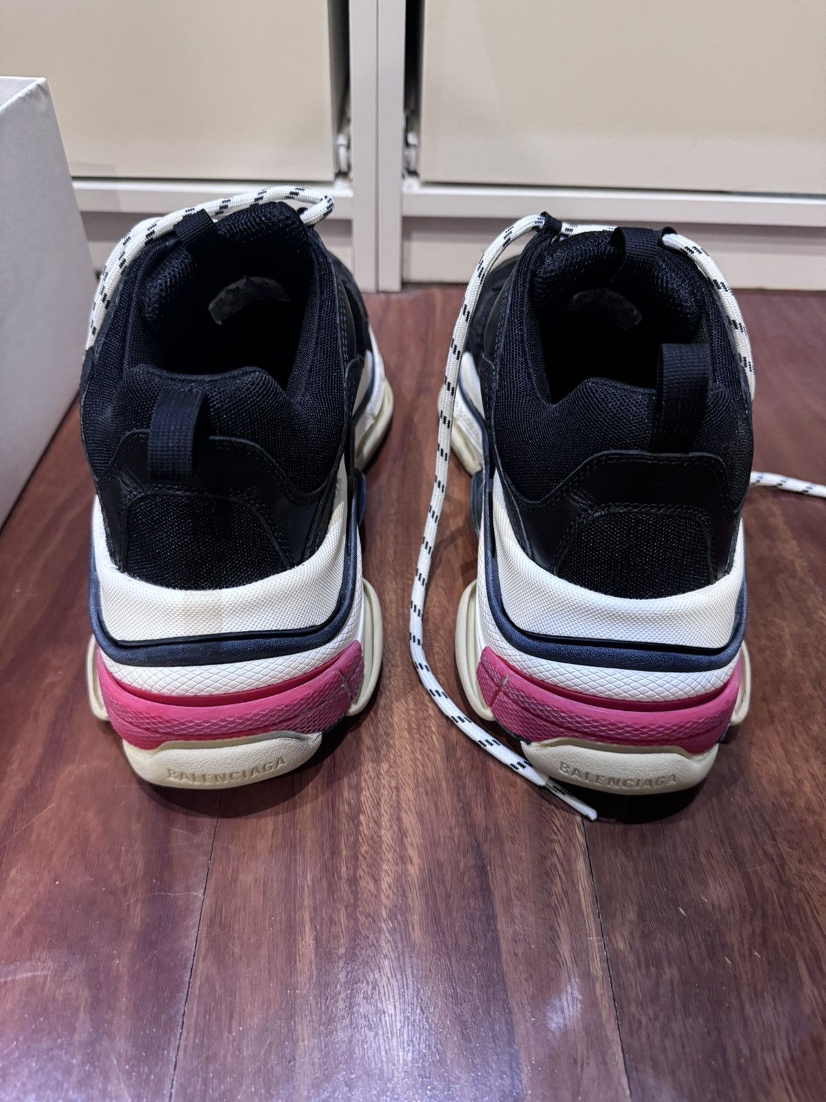 Balenciaga Balenciaga Triple S Black Size US 11 / EU 44 - 4 Thumbnail