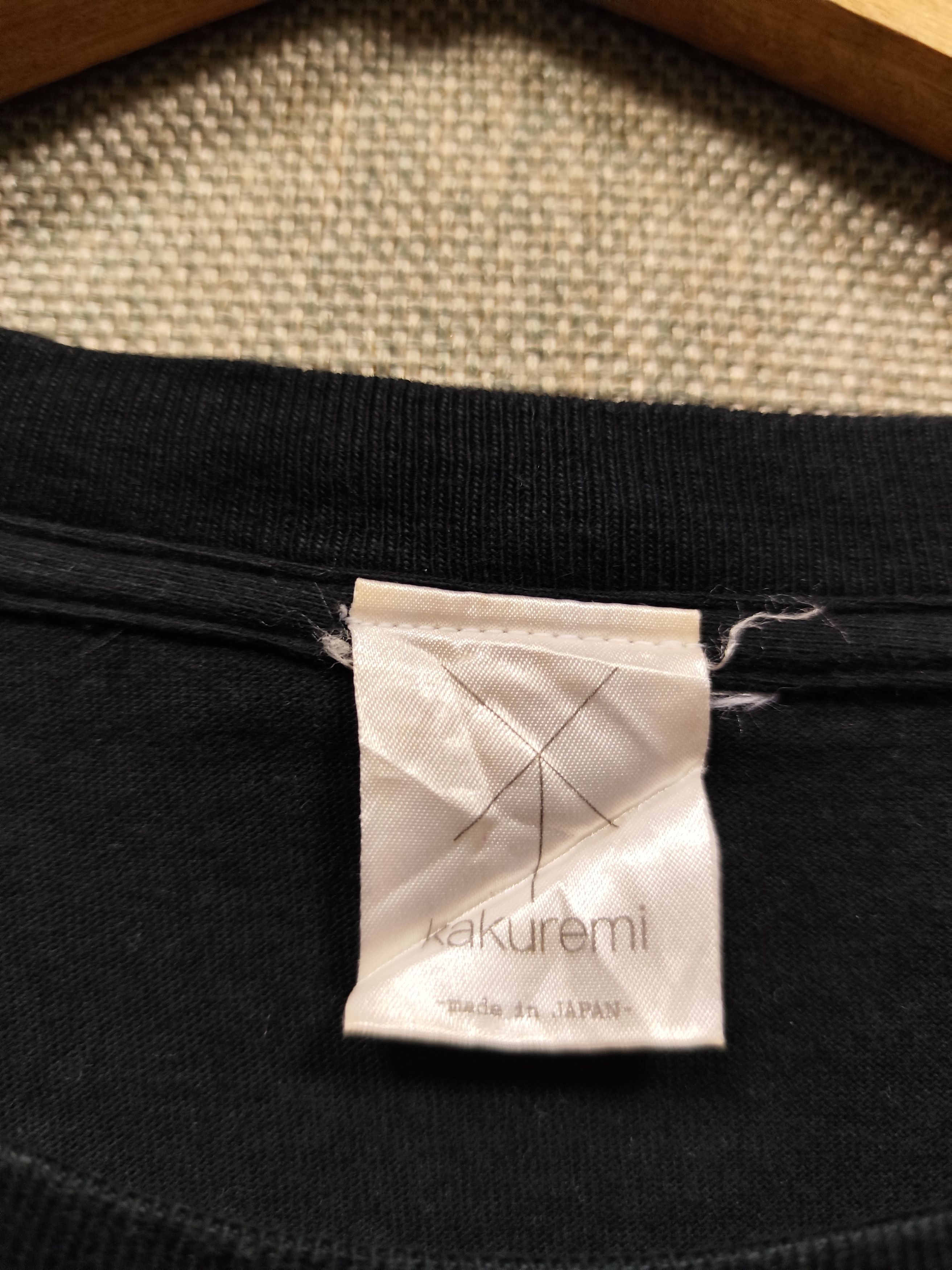 Japanese Brand Kakuremi tee made in japan Size US XL / EU 56 / 4 - 5 Thumbnail