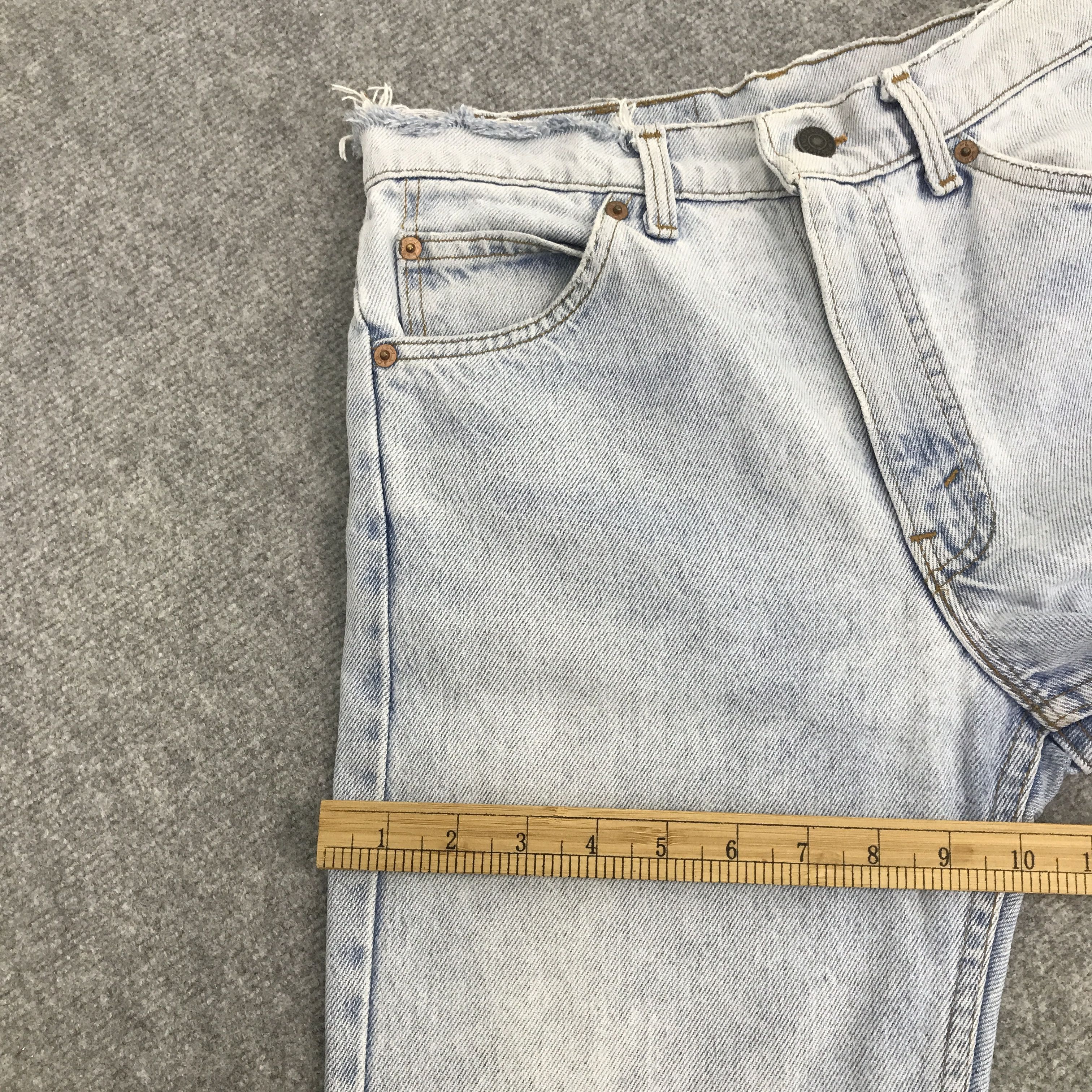 Levi's Rare Levi's Orange Tag Distressed Denim Jeans Size US 27 - 9 Thumbnail