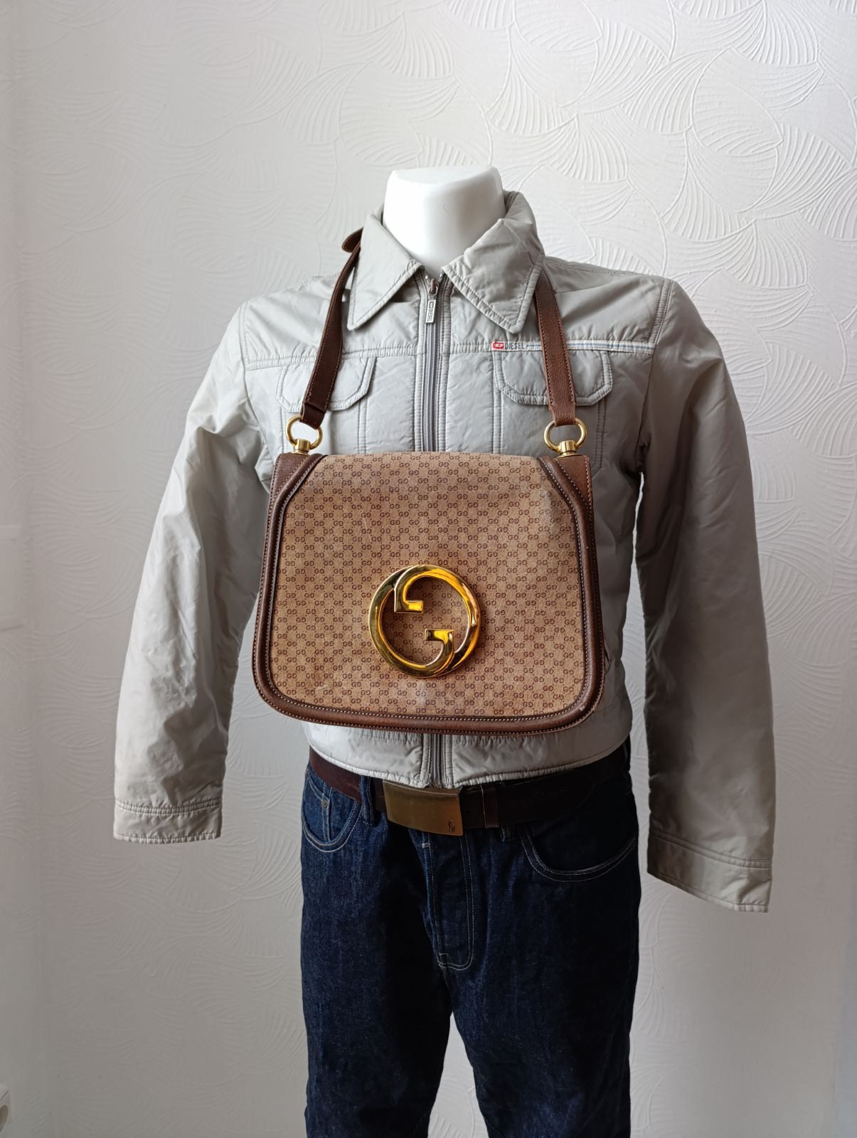 Gucci Vintage Gucci GG Canvas Print Blondie Bag Shoulder Bag Size ONE SIZE - 2 Thumbnail