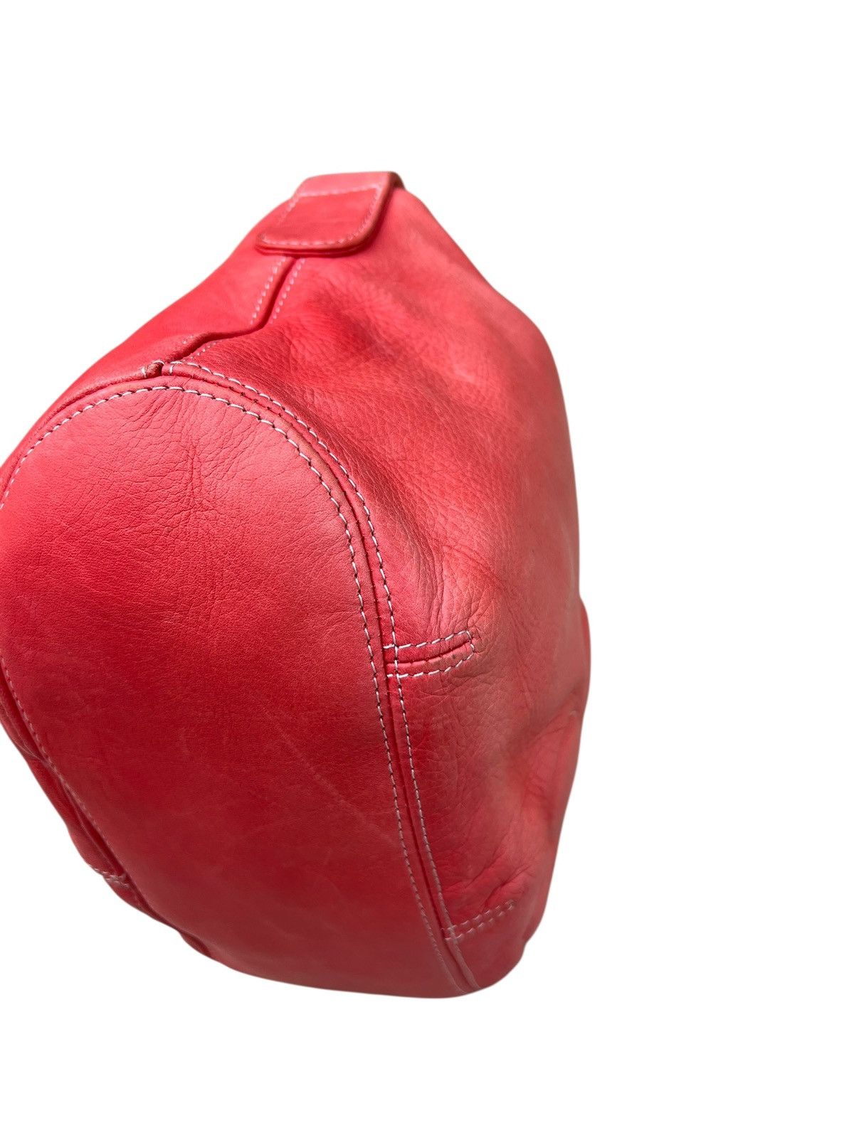 Leather Faded Patina Pink Peach Leather Bag Dog’s Paws Kitamura Size ONE SIZE - 17 Thumbnail