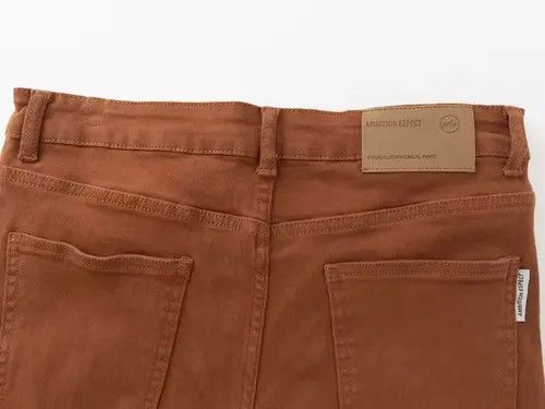 Japanese Brand × Jean Brown Stacked Denim Jeans Size US 32 / EU 48 - 3 Thumbnail