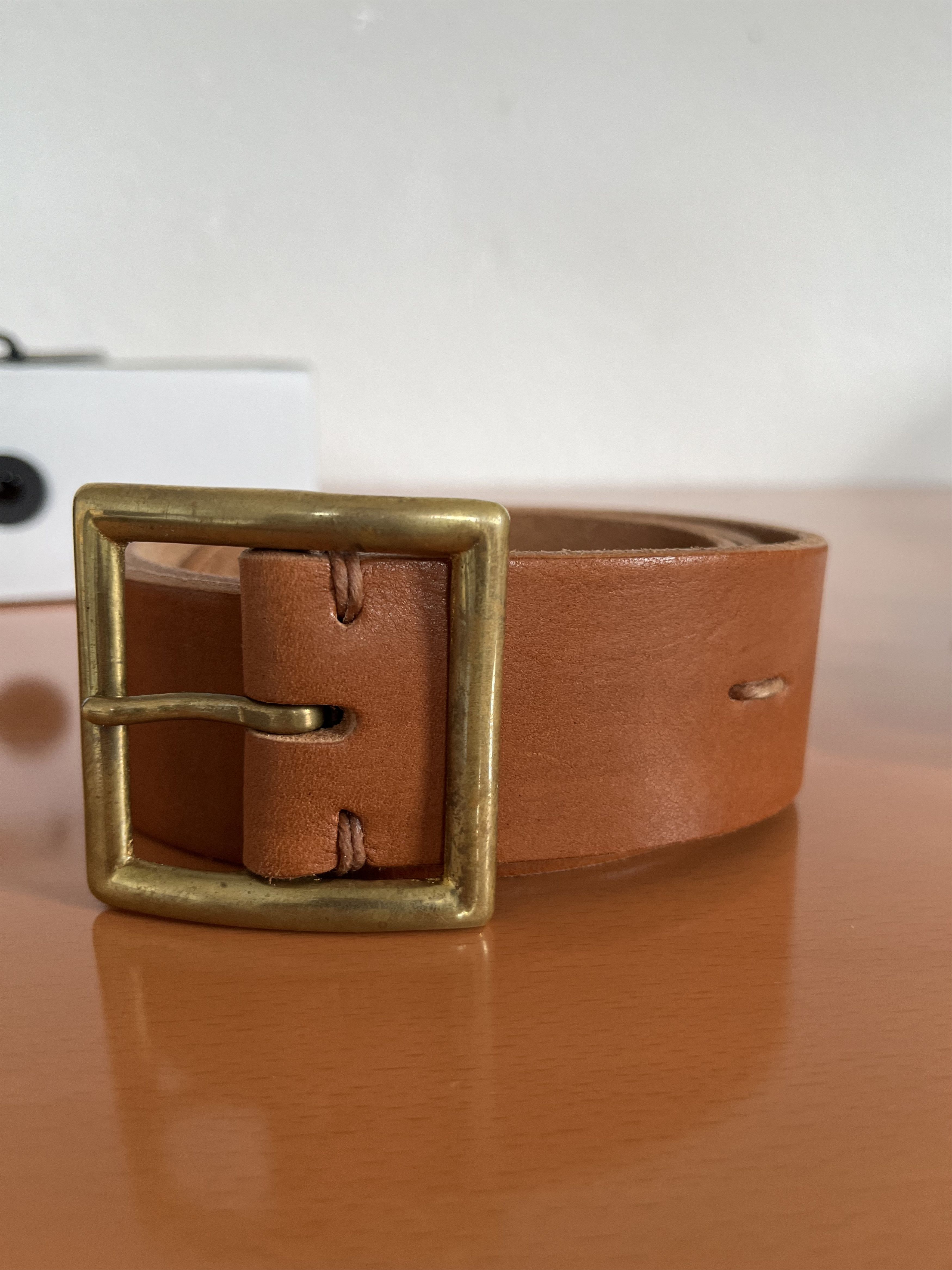 Visvim PLAIN BELT 40MM | Grailed