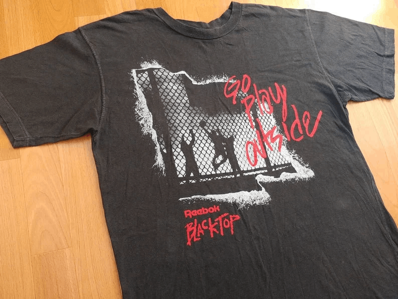 Reebok Reebok Blacktop t-shirt, vintage, 90s, basketball size L Size US L / EU 52-54 / 3 - 3 Thumbnail