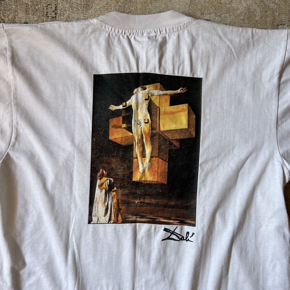 RARE Salvador Dali Crucifixion (Corpus Hypercubus)