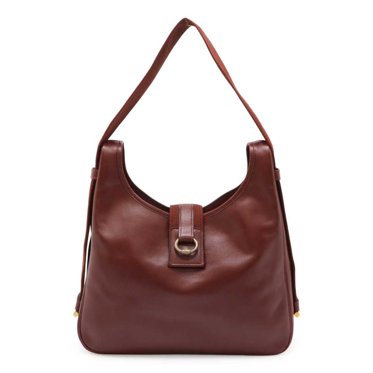 Hermes Hermes Hermes Sac Box Calf 2way Shoulder Bag Leather Shoulder Bag Stamp O (1985) DUTY FREE for USA Size ONE SIZE - 1 Thumbnail