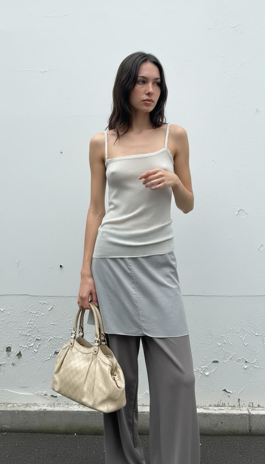 Loewe Loewe - Beige Canvas and Leather Tote Bag Size ONE SIZE - 1 Thumbnail
