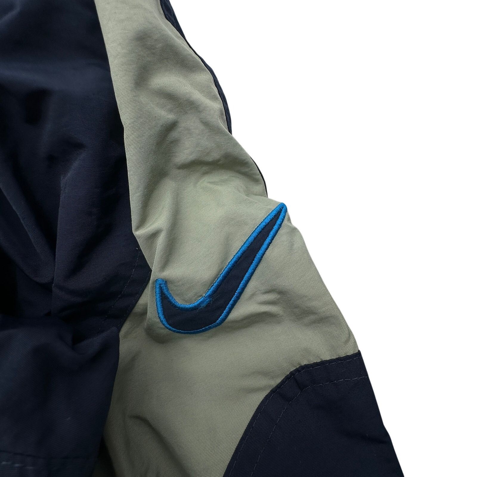 Nike Vintage Nike Fleece Lined Nylon Heavy Jacket Mens XXL Size US XXL / EU 58 / 5 - 15 Thumbnail