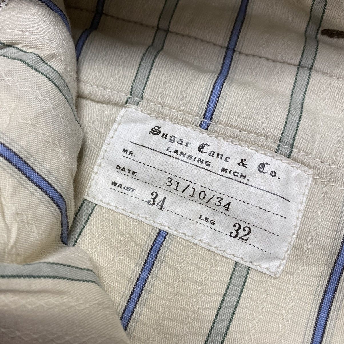 Sugar Cane Sugar Cane Corduroy Work Pants Size US 34 / EU 50 - 7 Thumbnail