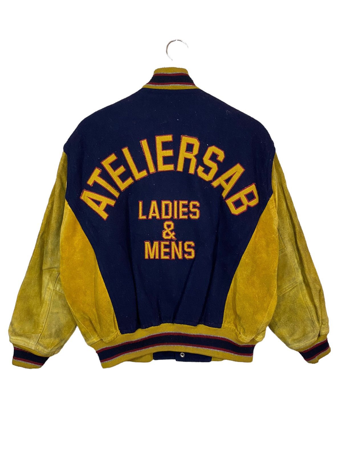 Vintage ‼️TRADITIONAL SPORT CLUB ATELIER VARSITY JACKET WOOL/LEATHER‼️ Size US L / EU 52-54 / 3 - 1 Thumbnail