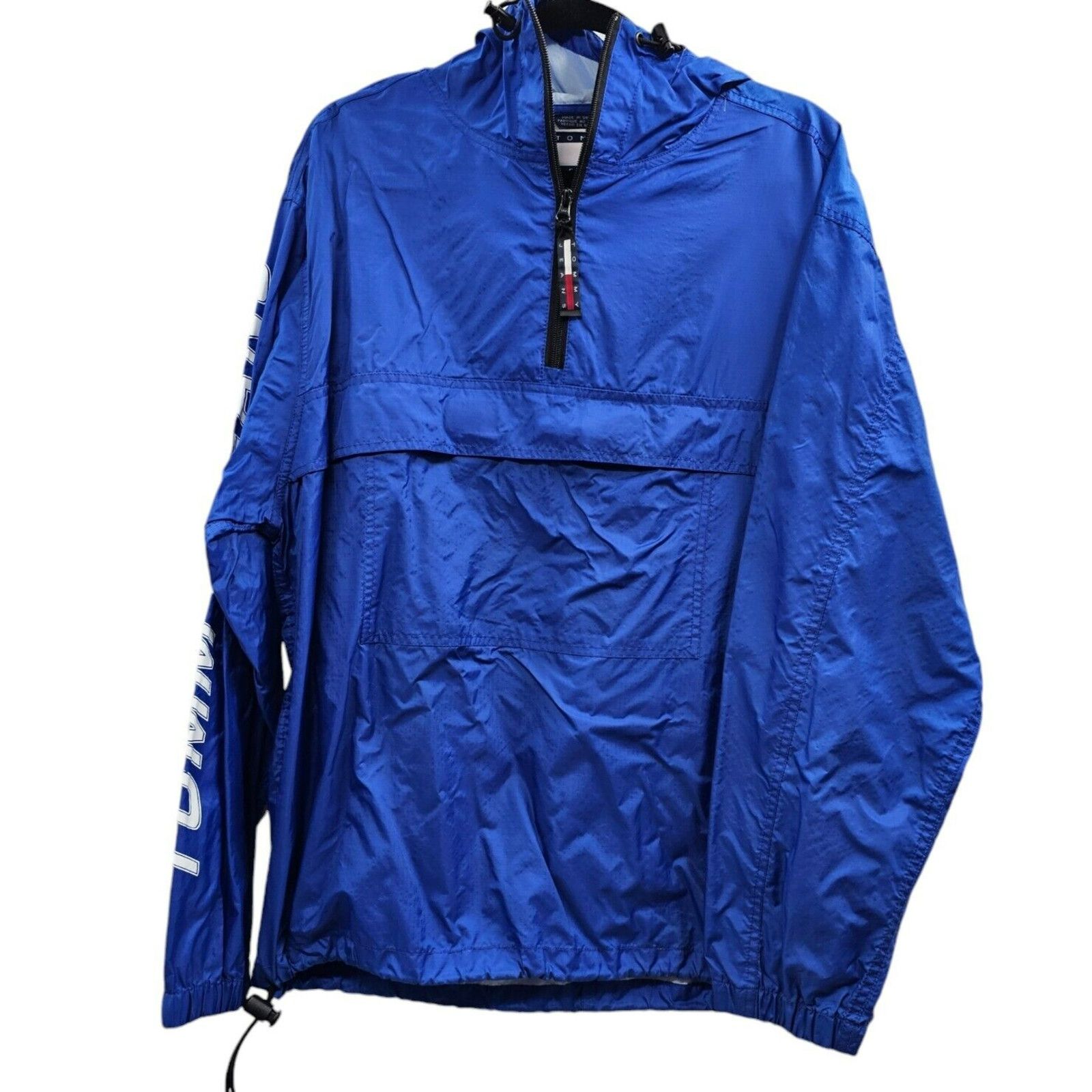 Tommy Hilfiger Tommy Hilfiger Windbreaker Jacket Vintage 90s Streetwear Size US L / EU 52-54 / 3 - 2 Thumbnail