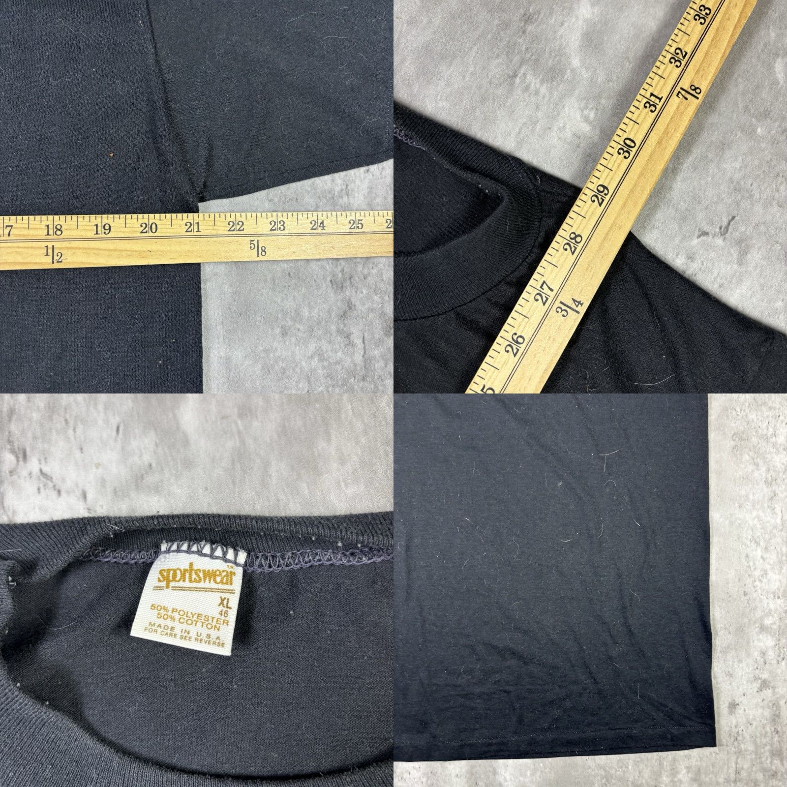 Logo 7 VINTAGE Maryland Railroads Graphic Logo T Shirt Black XL Size US XL / EU 56 / 4 - 8 Thumbnail