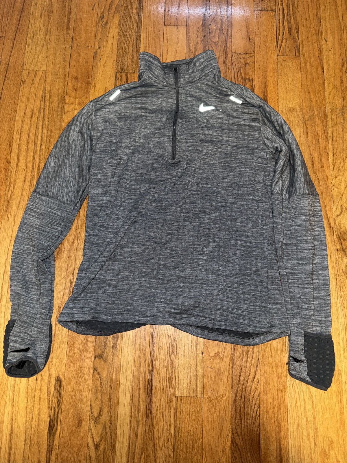 Nike Nike Element Half-Zip Running Top – Charcoal Gray (Size M) Size US M / EU 48-50 / 2 - 1 Thumbnail