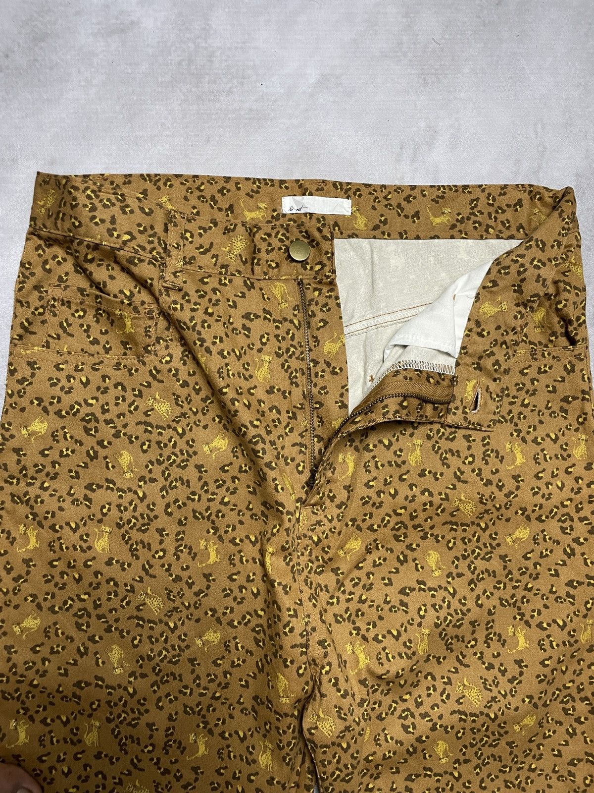 Issey Miyake 2000’s Net-Net - Leopard Pattern Pants Size US 29 - 9 Thumbnail
