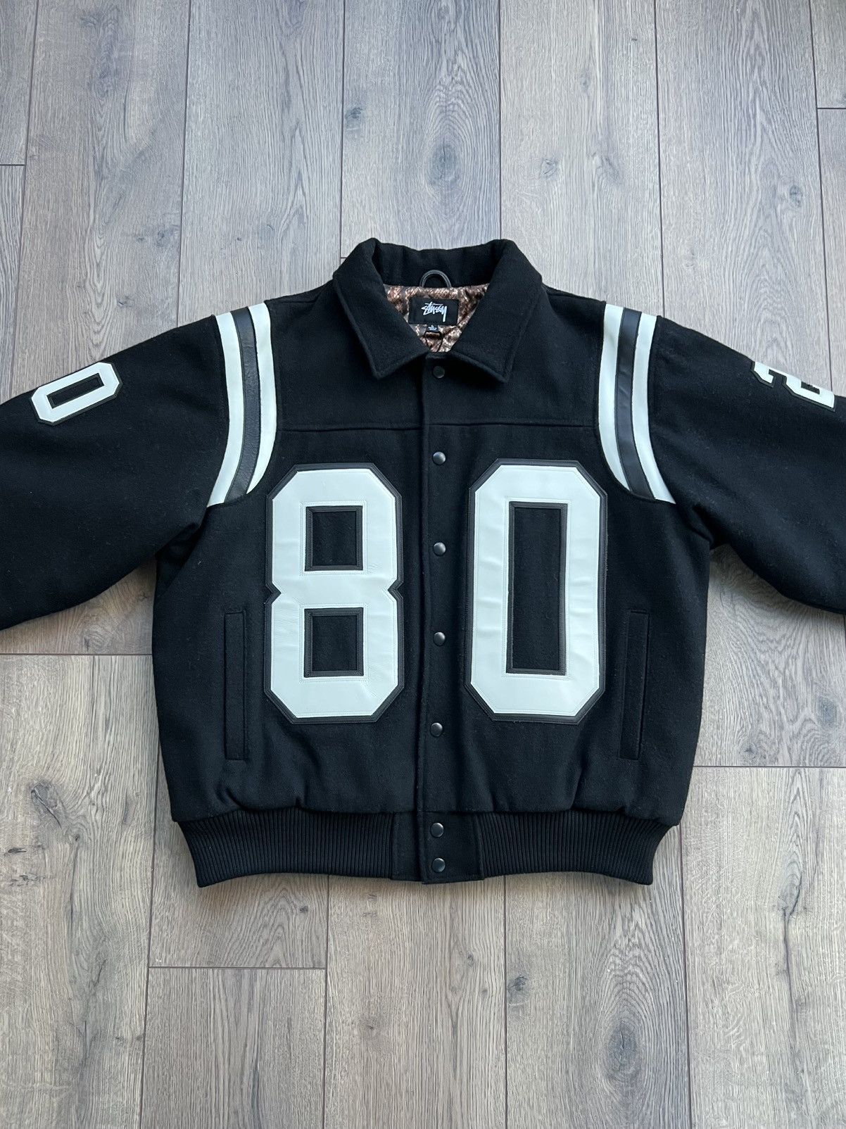 Stussy Stussy 80 Wool Varsity Jacket Large Size US L / EU 52-54 / 3 - 2 Thumbnail