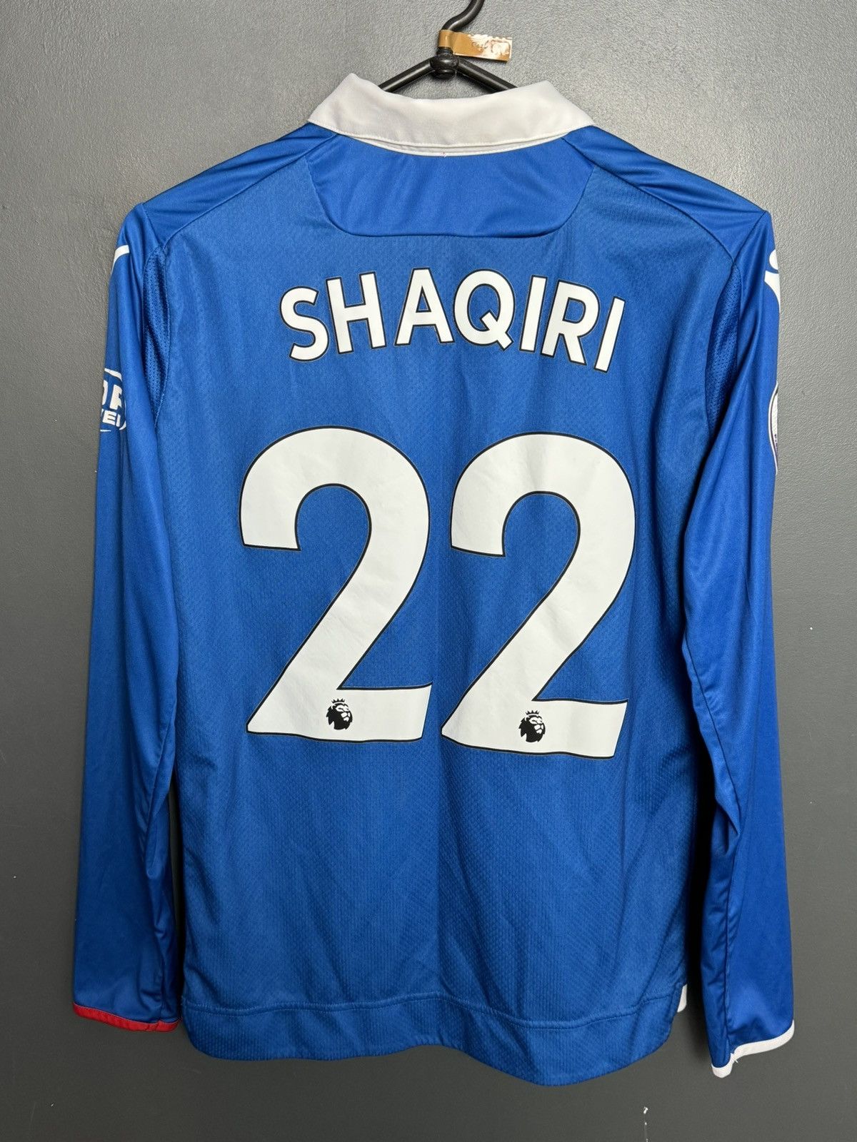 Macron Stoke City 17/18 Away Shaqiri Football Long Sleeve Jersey Size US S / EU 44-46 / 1 - 1 Thumbnail