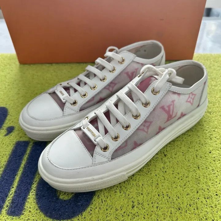 Louis Vuitton Louis Vuitton Stellar Low-Top Fashion Sneakers -2508 Size US 6 / IT 36 - 1 Thumbnail
