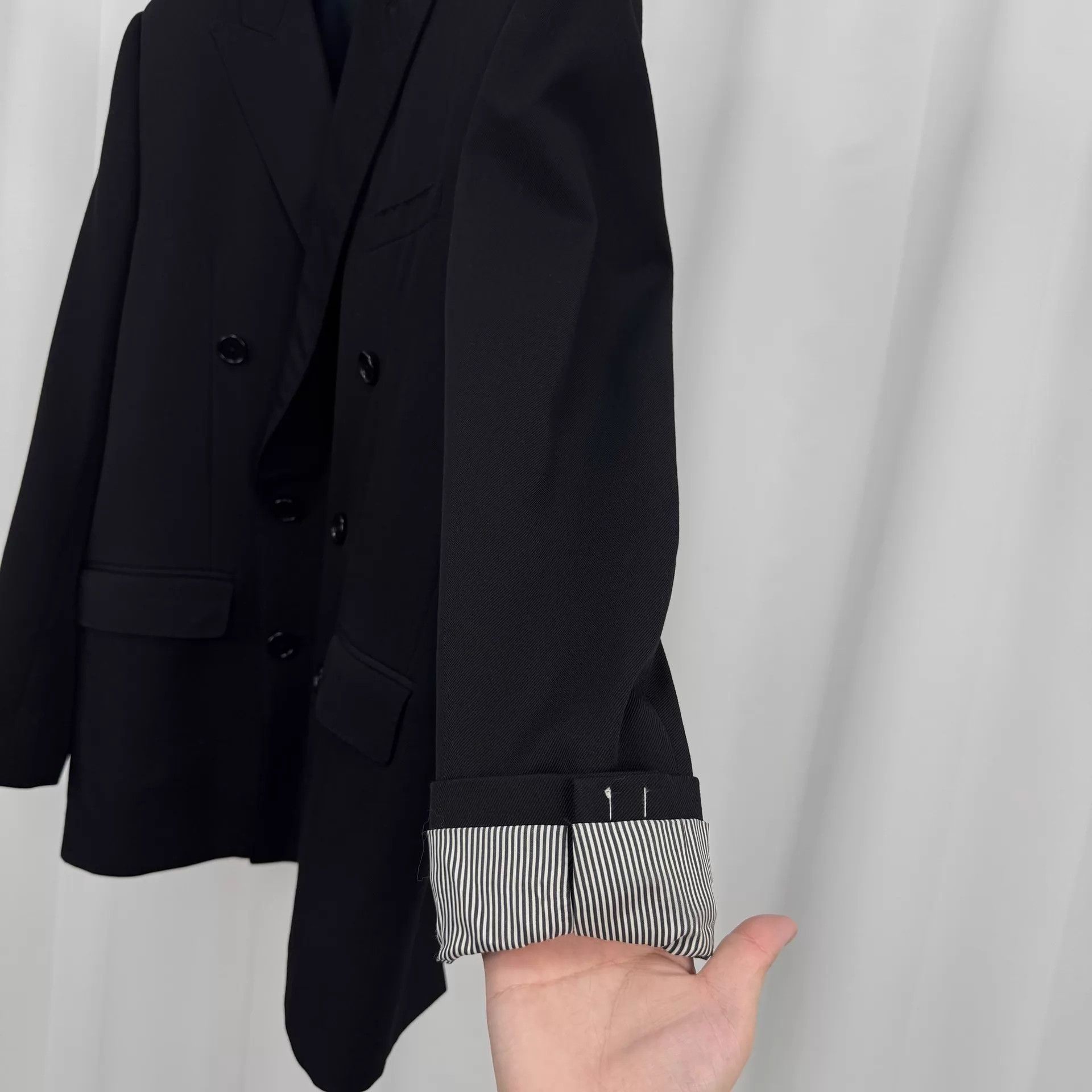 Celine Celine double-breasted peak lapel blazer 42 mint Size M / US 6-8 / IT 42-44 - 5 Thumbnail