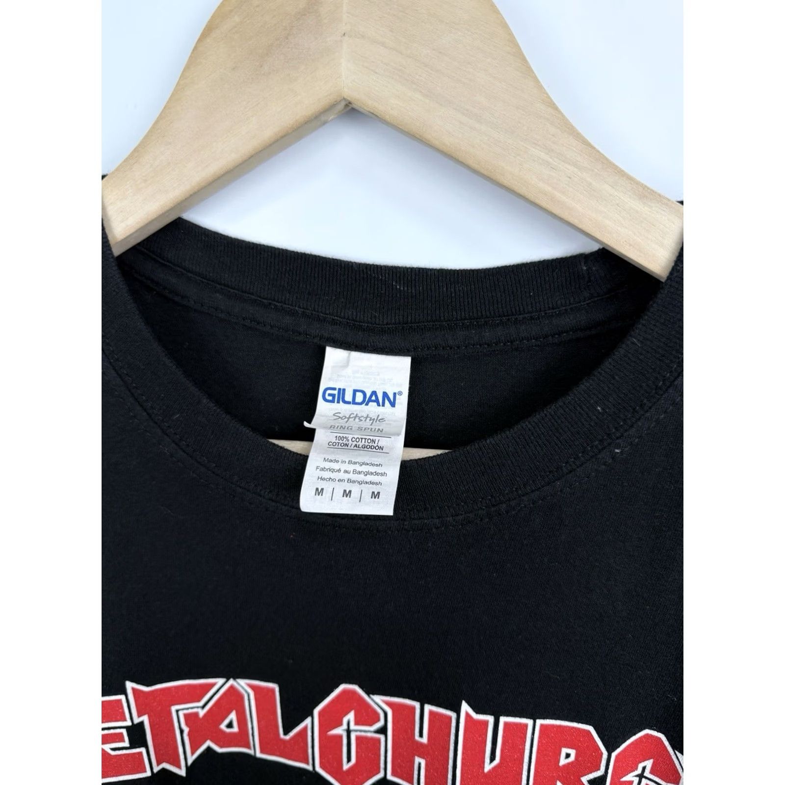 Gildan VINTAGE Metal Church Heavy Thrash Metal T-Shirt Rare Retro Size M Mens Black T-Shirt Thrash Metal Retro Gildan Vintage Shirt Size US M / EU 48-50 / 2 - 6 Thumbnail
