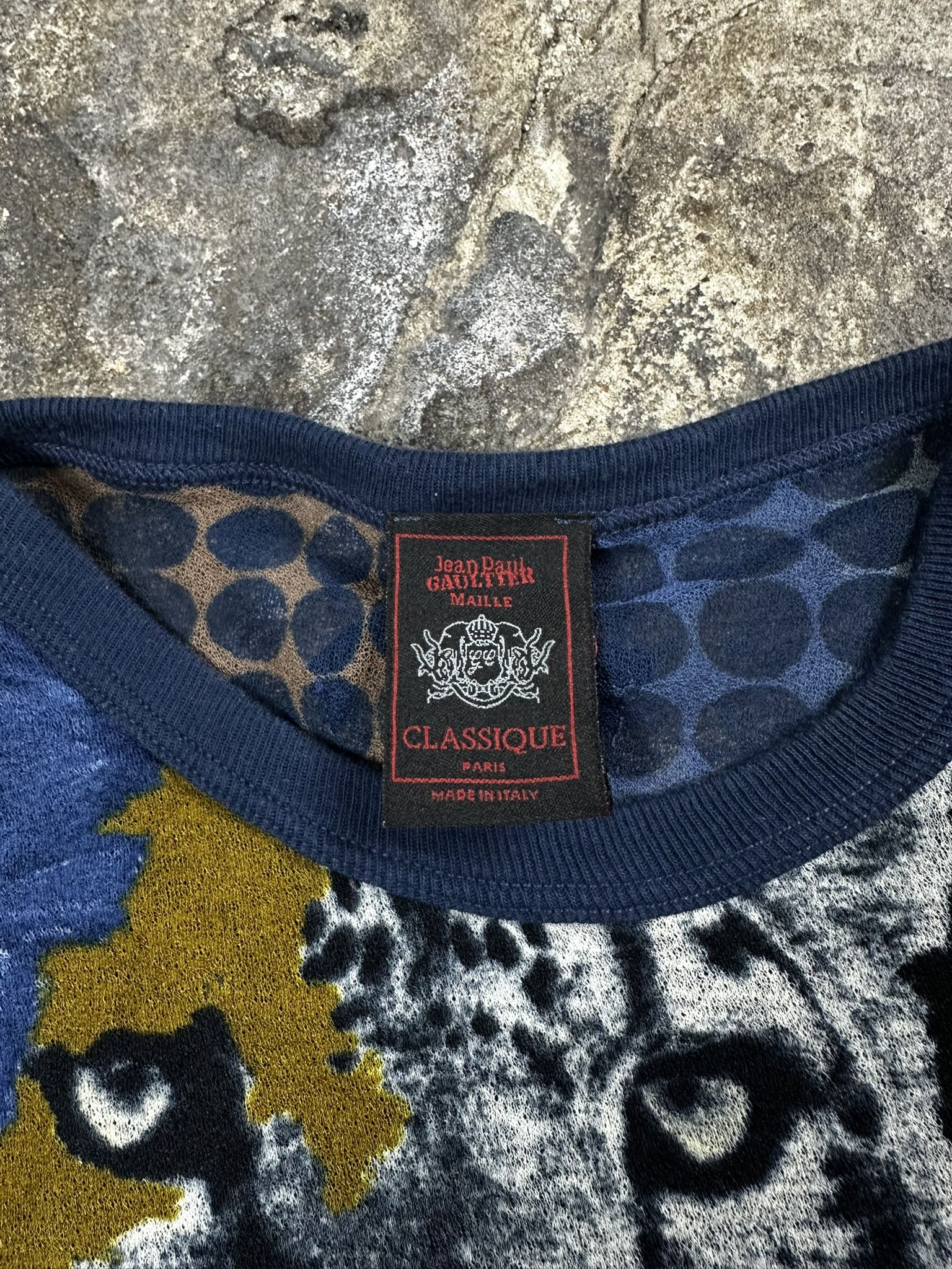 Jean Paul Gaultier FW95 Jean Paul Gaultier Leopard Y2k Mesh Top Size L / US 10 / IT 46 - 7 Thumbnail